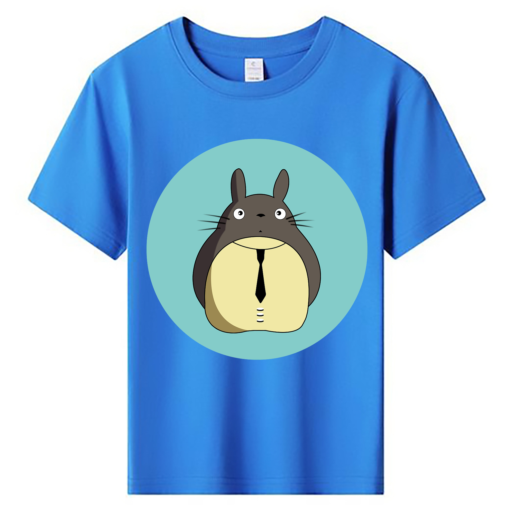 （画像用） となりのトトロ 草壁メイ 草壁サツキ My Neighbor Totoro Satsuki Kusakabe Mei Kusakabe 綿100％キッズTシャツ（フロントプリント）